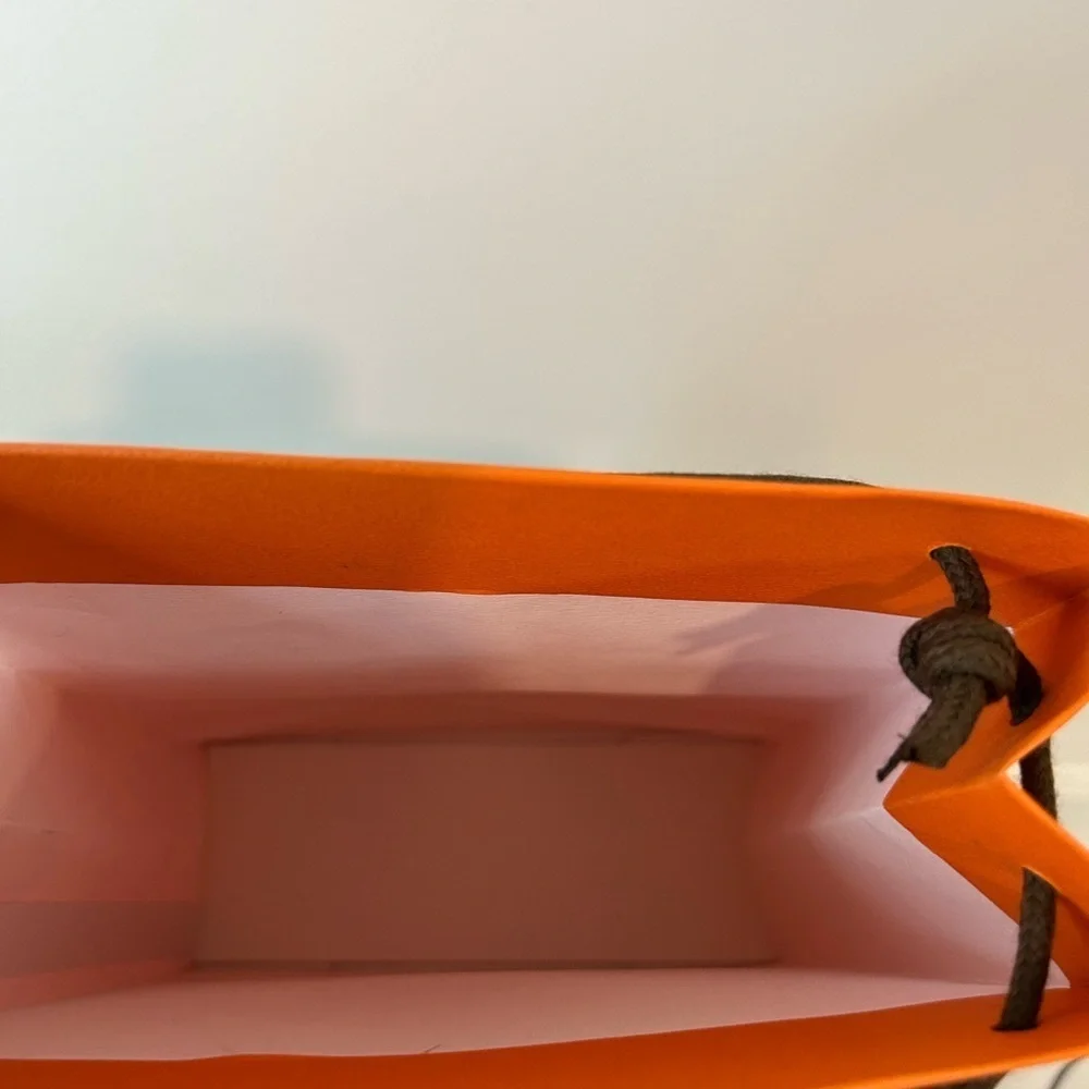 Hermes gift bag small size